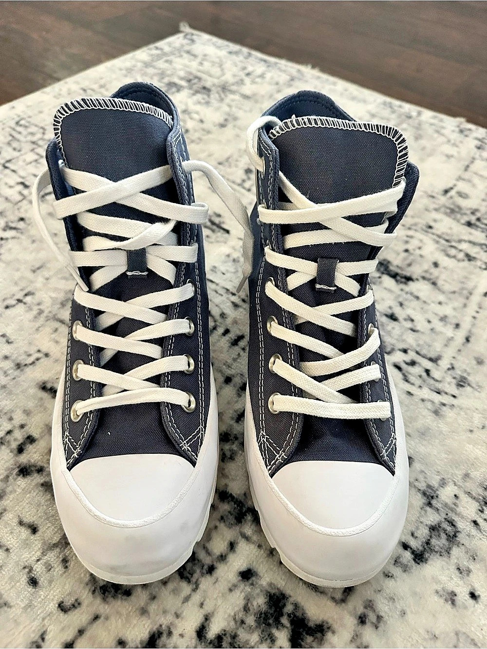 Converse Chuck Taylor All Star Lugged High Tops Steel Blue Women’s 8